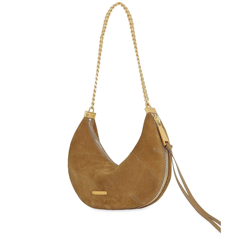 ISO Rebecca Minkoff Zip Around Suede Bag - Honey